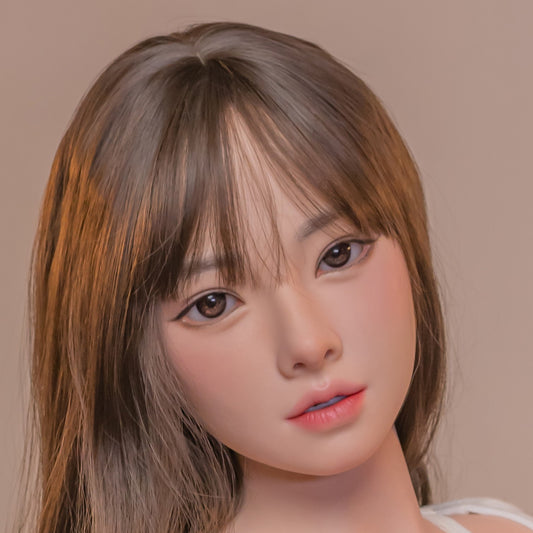 シリコン製 ウィッグ フィギュア ヘッド単体 口腔付き #0622+Y16